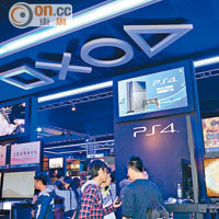 PlayStation於台北電玩展擺設攤位，吸引不少人試玩新作。
