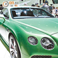 Bentley Continental GT Speed新式面譜