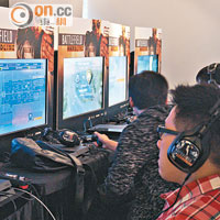 日前在香港舉行的遊戲發布會，共設有24台PS4供傳媒試玩。