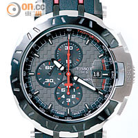 T-Race MotoGPTM2015紀念珍藏版自動腕錶（全球限量3,333枚） $10,550