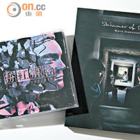 兩張專輯均為何沛澄的心血，左為《粉紅解密》，右為《Shimmer of Dawn》，後者的歌曲主題圍繞一個自我尋覓的故事，收錄了12首歌，包括派台作品《蔓延》及《沒有音樂的天氣》。