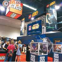 LEGO一向有推出Star Wars玩具，今次發表新產品Star Wars Constraction版天行者、黑武士等，9月便推出市場。