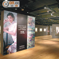 是次個展是畫家在港辦展覽以來，規模最大的一次，共展示55幅近作。