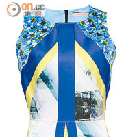 PENNYBLACK藍色印花連身裙 $3,180（F）