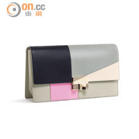 黑×粉紅×灰色Envelope Good-Lock手提包 $19,100
