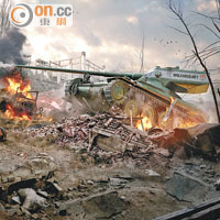 《World of Tanks》中文稱為《戰車世界》，屬於MMO射擊遊戲，曾打破MMO伺服器中最多在線玩家紀錄。