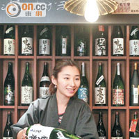 店內有逾百款清酒、手工啤酒及燒酎等供應，讓客人有更多選擇。