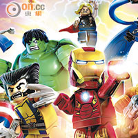  《LEGO Marvel Super Heroes》<br>一眾英雄以LEGO趣怪造型跟惡勢力決戰。售價：$299