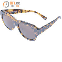 Fly系列玳瑁色粗框太陽眼鏡 $2,380