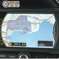 MINI Navigation System導航系統屬選擇配備。
