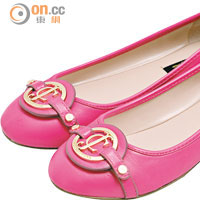粉紅色Logo芭蕾舞鞋 $1,290