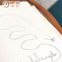 意大利國寶級導演安東尼奧尼的簽名，充滿抽象美感。
