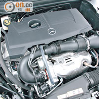 2公升Turbo引擎，可輸出強勁馬力並擁有慳油好處。