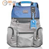 灰×藍色Alpha Bravo Knox Backpack $2,810