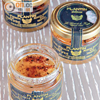 Plantin-Acacia Honey and Summer Truffle Jar $253/90g<br>蜂蜜內加入黑松露，香氣獨特與甜甜的口感和濃味的芝士如藍芝士最夾。