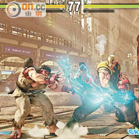 《Street Fighter V》追加V系統，為對戰時帶來更多變化。
