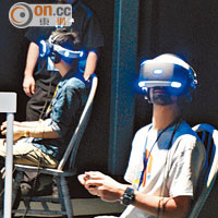 Project Morpheus仍是PlayStation重點項目，今次共有18款VR遊戲可試玩。