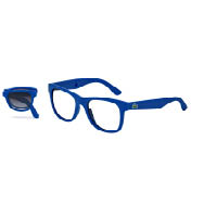 LACOSTE藍色摺疊式膠框太陽眼鏡 $1,065（A）