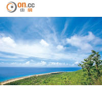 路經的Ritidian Point，是關島最北端的觀景台。