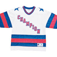 D-mop × Champion白 × 紅 × 藍色Hockey Shirt $939（G）
