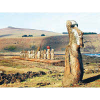 復活島上的Moai石像是地球上最神秘的遺迹之一。