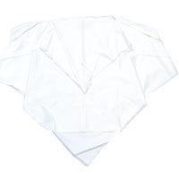 MODEMENT白色不規則設計上衣 $2,320（D）