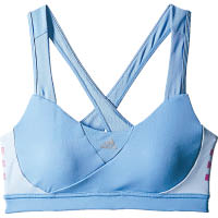 adidas粉藍色<br>Bra Top $299（A）