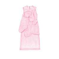 Simone Rocha粉紅色花形連身裙 $9,999（E）