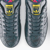 Supershell Pharrell Williams黑色Sculpted球鞋 $1,200