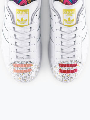 Supershell Pharrell Williams白色Artwork球鞋 $999