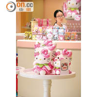 主要售賣Hello Kitty造型商品，其他角色的粉絲可能稍稍失望。
