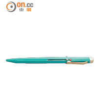 Hightide 4色原子筆，沿用意大利30年代的經典設計，備有黑、紅、藍、綠4色選擇。售價：$60（k）