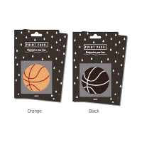 籃球圖案Point Pack面膜（橙/黑色）3,000韓圜/各
