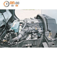 3.9L柴油Turbo引擎夠好力，而且毋須注入尿素，操作、保養都更有效率。