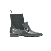 黑色Louie Flat Boots<br>20mm $7,290