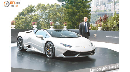 Lamborghini Huracán LP610-4 Spyder 售價：$4,380,000起