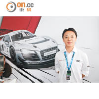 香港車手李英健今年將駕駛Audi R8 LMS角逐GT世界盃。