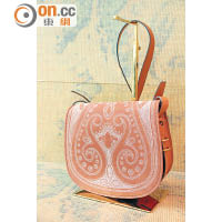 Rosette Medium橙啡色Shoulder Bag $7,180
