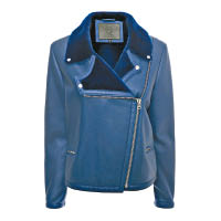 McQ ALEXANDER McQUEEN紫色Biker Jacket $24,899（G）