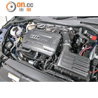 2公升TFSI引擎擁有豐盈的230hp馬力。
