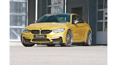 由G-Power操刀的BMW M4，馬力提升至560hp。