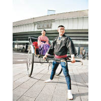 銀座三越另一體驗，於日本橋大學周邊來個「三輪車伕」遊，限定6個，價值￥12,000（約HK$759）。