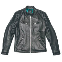no.96 黑色皮革 Zip-up Jacket $4,780