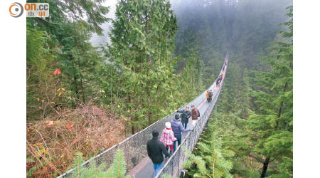 卡佩蘭奴吊橋公園在溫哥華人人皆知，除了景色漂亮，也代表原住民和外來訪客的友善共融。