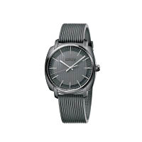 Calvin Klein Highline標準版PVD鍍黑錶殼配環保矽膠錶帶腕錶 $2,250