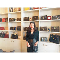 Dylan Ryu在Studio內擺放了多個DIY的名牌古董手袋，你是否都想擁有一個呢？