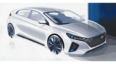 Ioniq即將面世，假想敵是Prius。