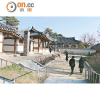 擁有500年歷史的烏竹軒保存狀況甚佳，可以讓人一窺朝鮮時代的建築特色。