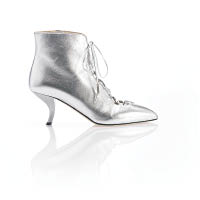 SHIATZY CHEN銀色幼踭短靴 $6,380（E）