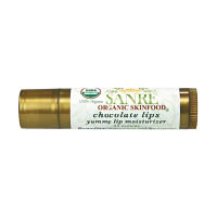 SanRe Organic Skinfood Chocolate Lips Moisturizer 4.99美元（約HK$39）（A）<br>天然品牌SanRe推出一款香噴噴的朱古力護唇膏。以天然可可油、可可粉加上堅果油為成分，用後有助軟化唇部死皮及保護雙唇。